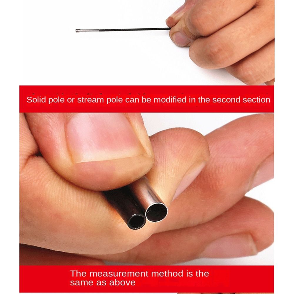 Fishing Rod Guide Replacement - Neue O Ring Angelrute Guide Edelstahl