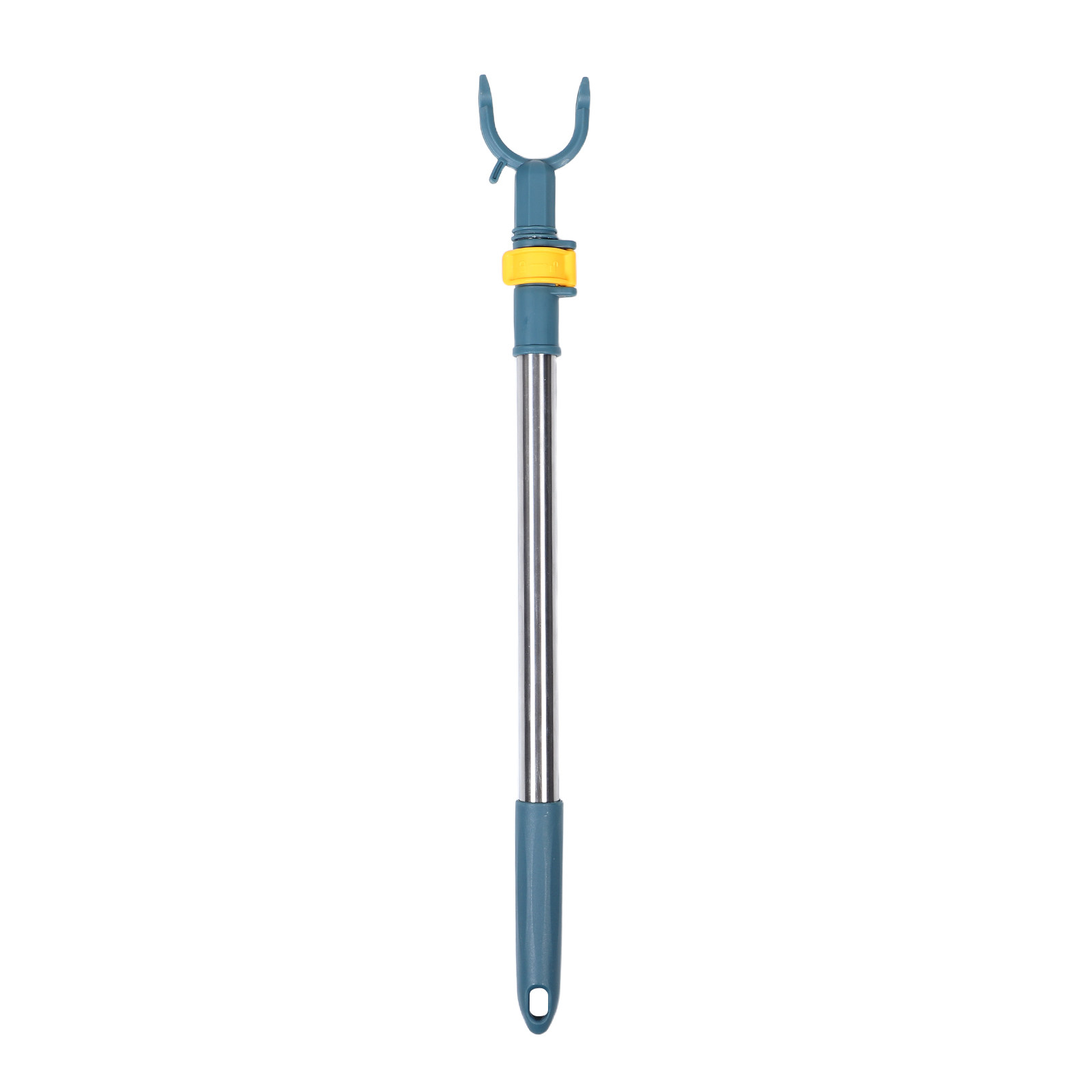 Fishing Rod Telescopic - Teleskopierbare Edelstahl-Wäschestange, verstellbare Kleiderstange mit blauem