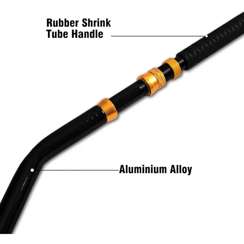 Gebogene Angelrute 2-teilig Sa – Fishing Rod Boat Bewertung und Preis