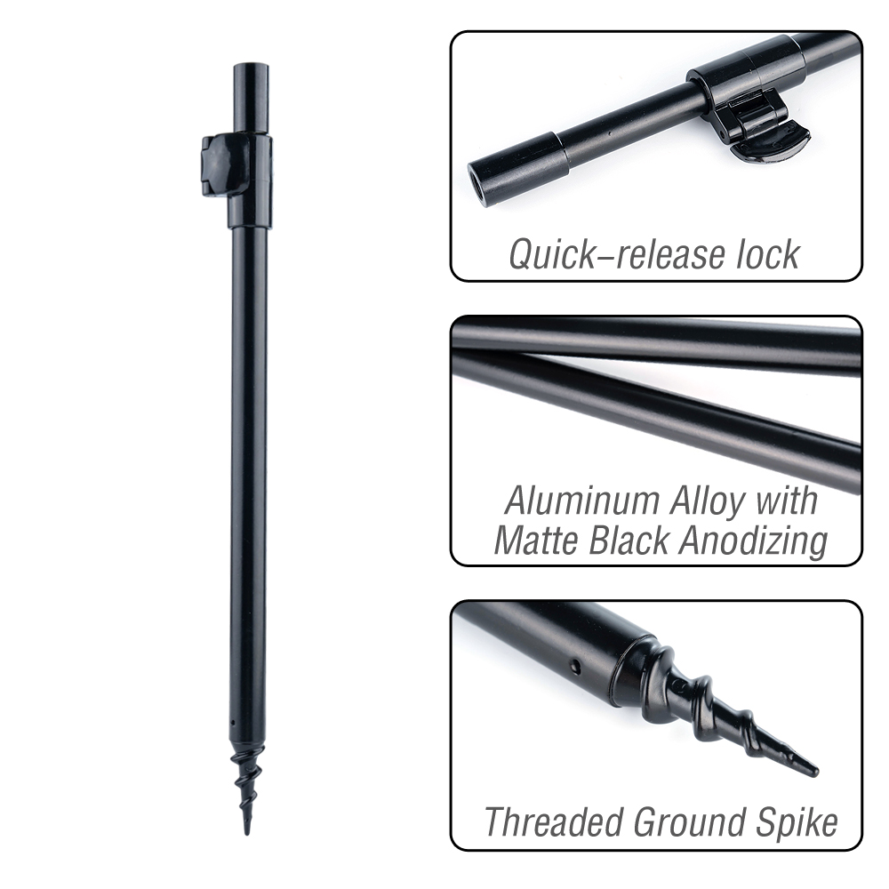 Teleskop-Angelrutenhalter aus  – Fishing Rod Telescopic Bewertung und Preis
