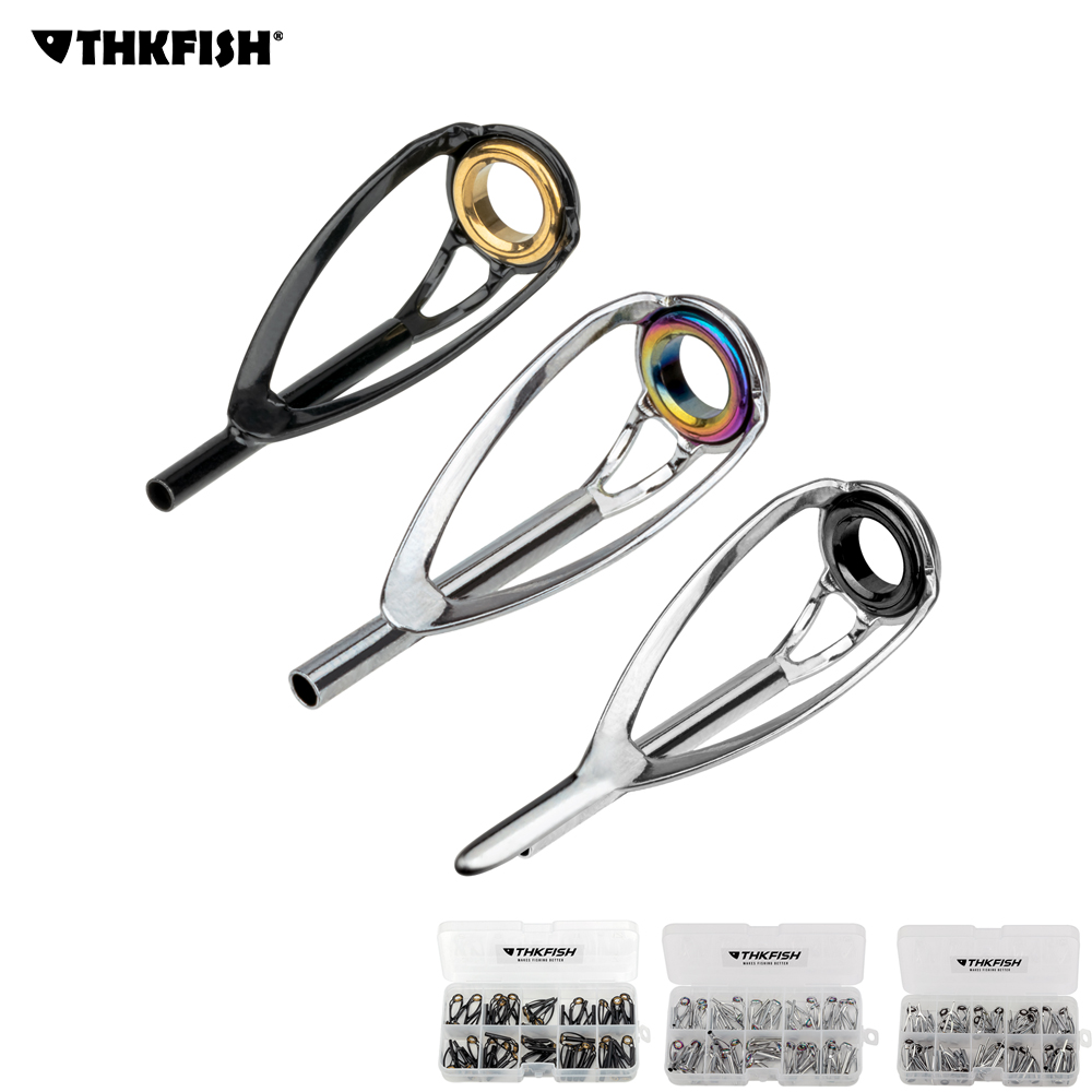 THKFISH 50-teiliges Reparaturs – Fishing Rod Guide Replacement Bewertung und Preis