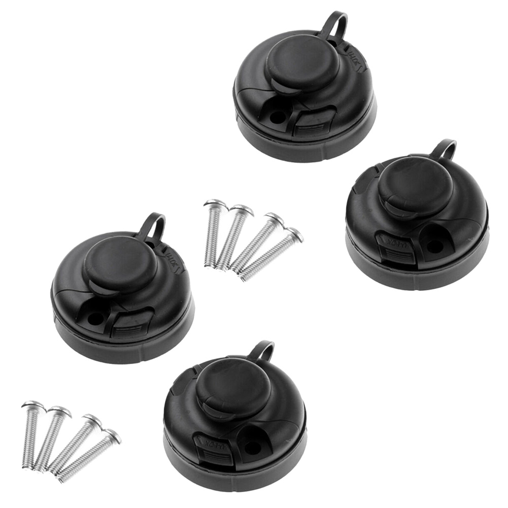 4 Stück schwarze ABS-Angelrute – Fishing Rod Boat Bewertung und Preis