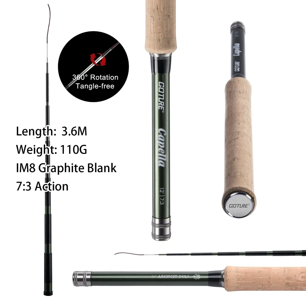Goture 12FT Klassische Tenkara – Fishing Rod Fly Bewertung und Preis